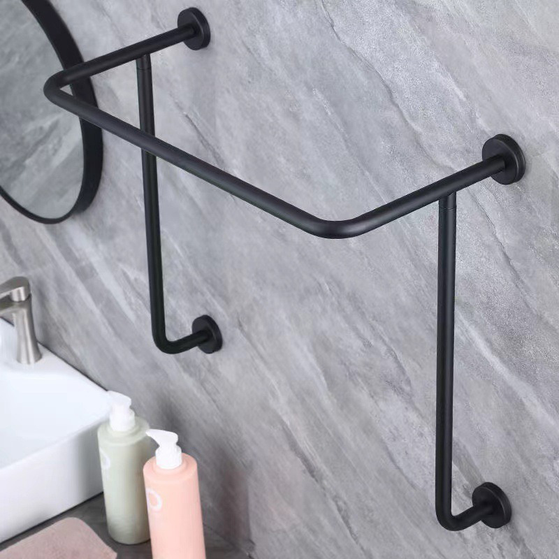 Hotel de temporada percha de ropa de acero inoxidable percha de ropa de baño de hotel ingeniería de baño percha de ropa mayorista