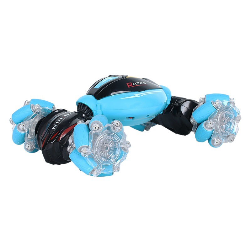 Transfronterizo 2,4g gesto de deformación de inducción de control remoto coche de cuatro ruedas de tracción fuera de la carretera manual de giro coche de juguete extra grande para niños