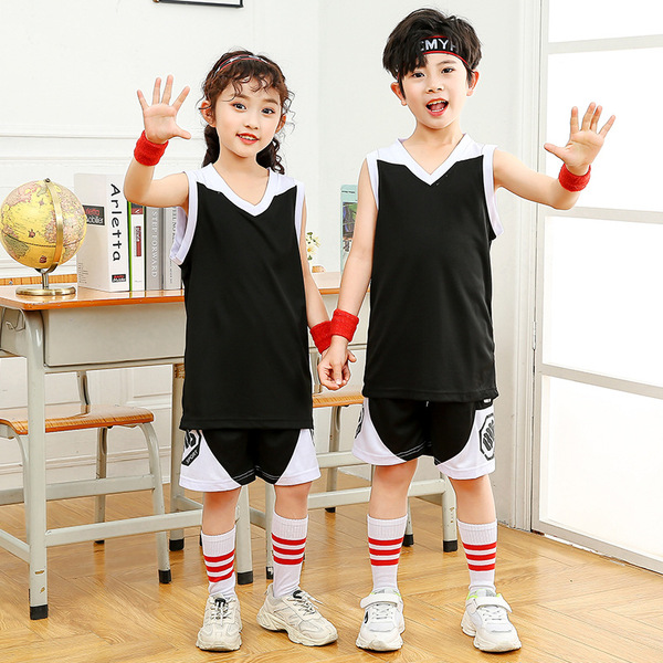 Children's basketball uniform for training