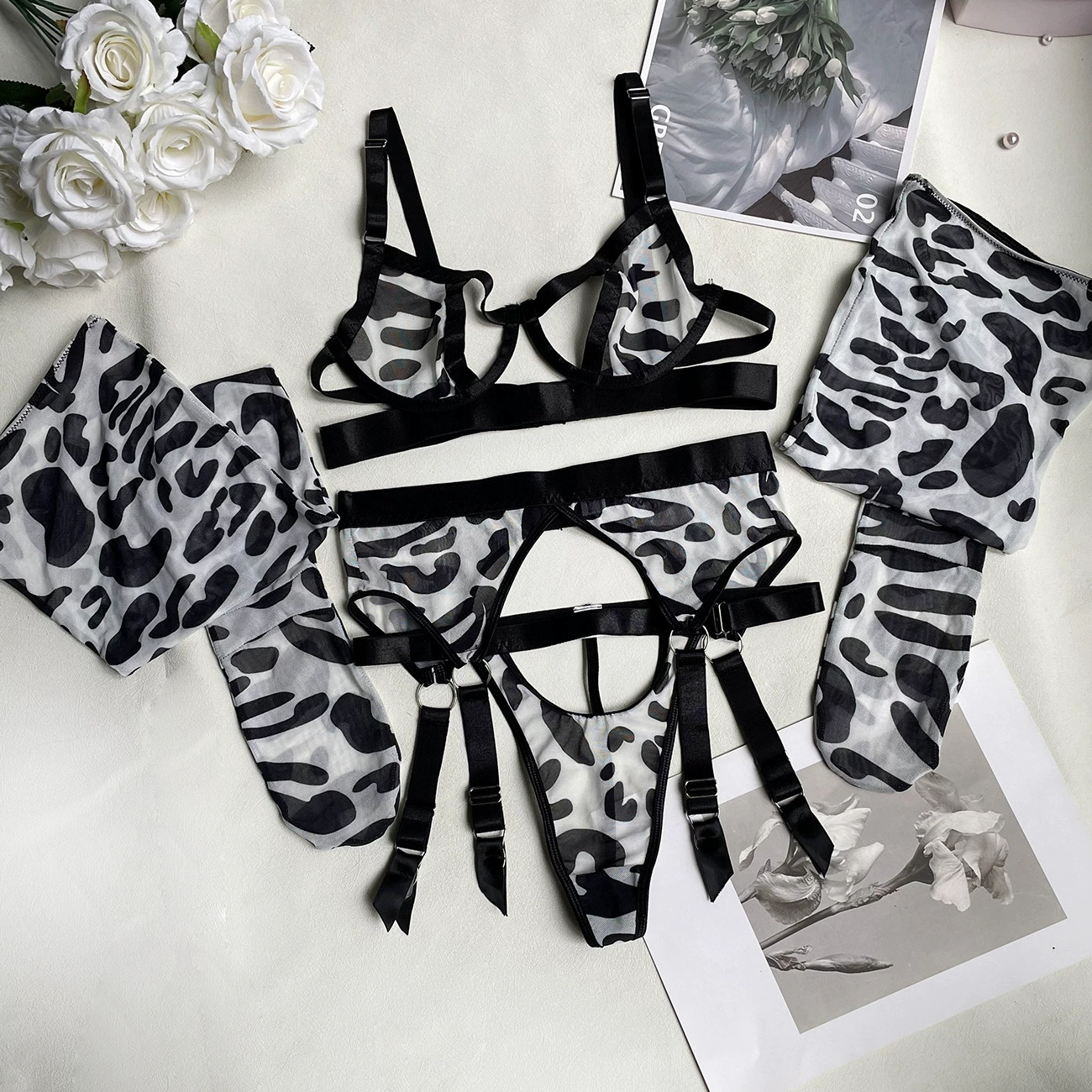 Zebra, sexy underwear, European style, new collection