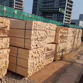 50*100mm木枋桥梁工地木方厂家供应松木杉木多种材质按需发货