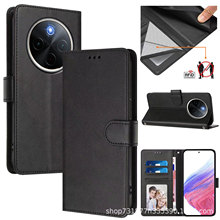 适用VIVO Y300 PRO 新型手机跨境热销磁吸翻盖插卡支架手机壳皮套