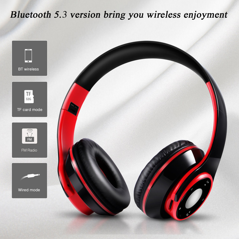 Bluetooth Headset Gaming Music Wireless Bluetooth Headset Subwoofer Mobile Phone Headset V5.3 Factory Direct Sale