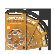 原装进口RAYOVAC PEAK雷特威助听器A13电池 PR48/13A锌空气电池
