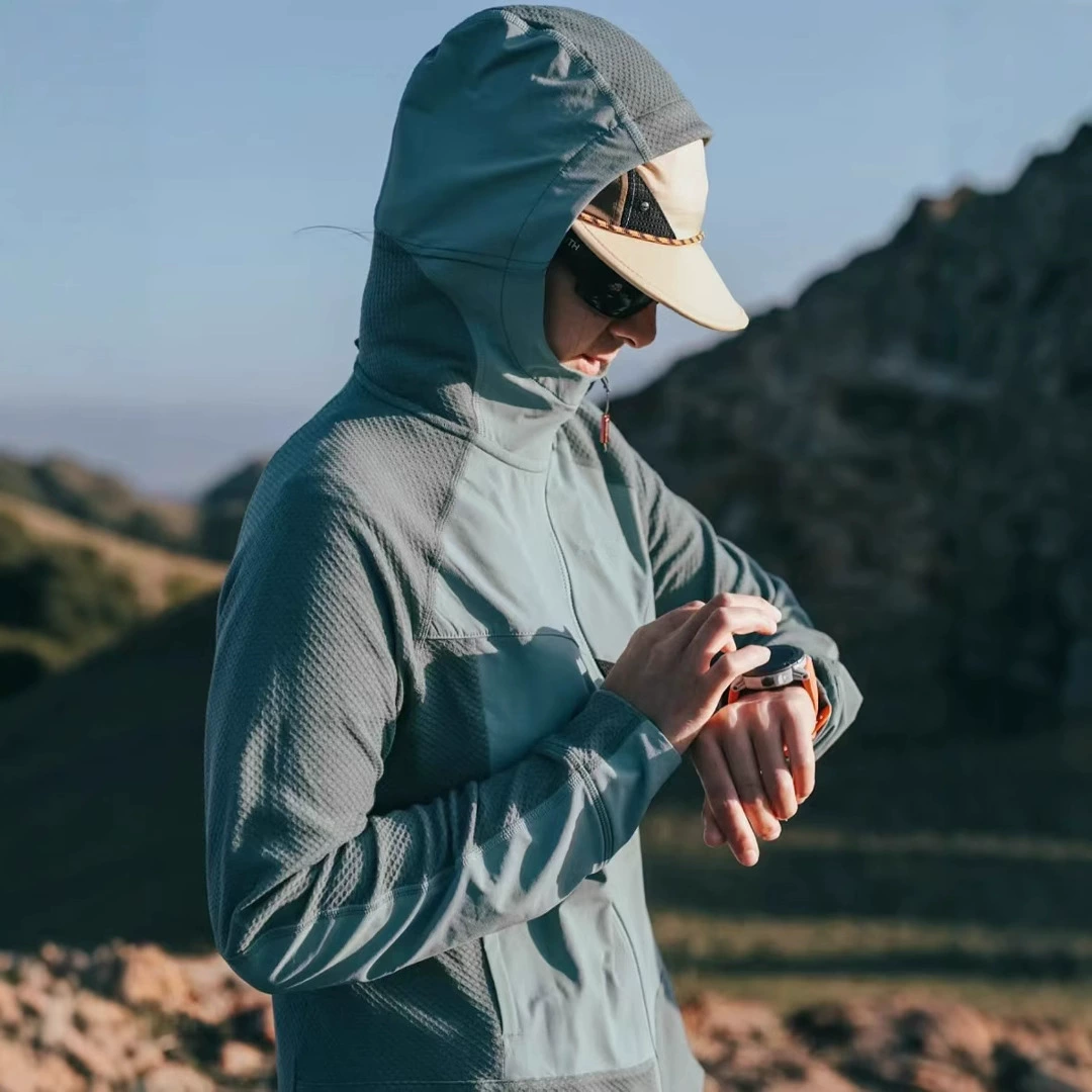 Роскошный уровень! Летняя уличная куртка с капюшоном, легкая простая повседневная флисовая ветровка для пар.