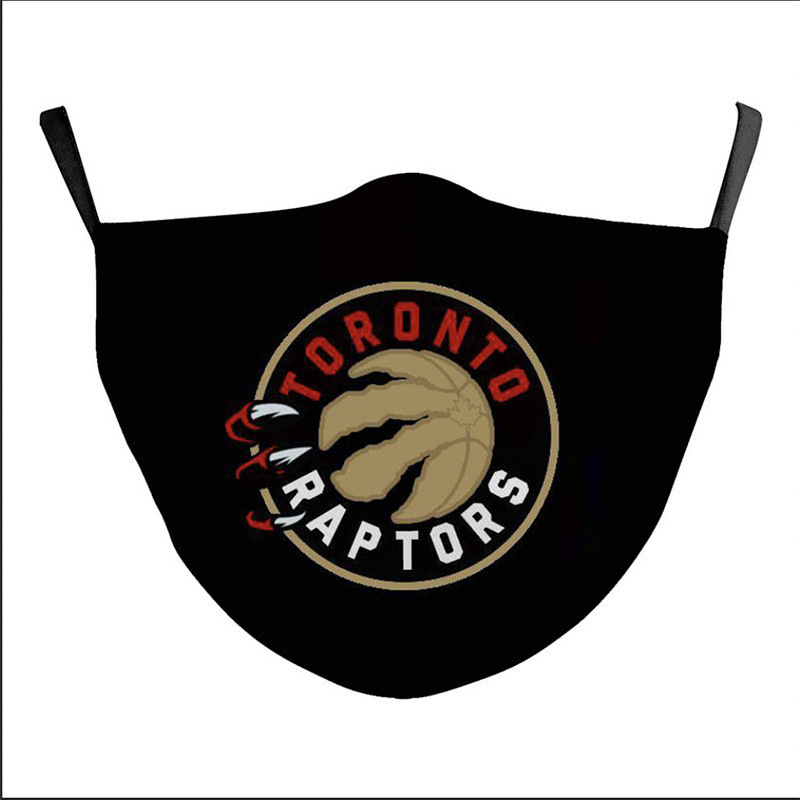 Máscara antipolvo de fútbol de la NFL impresa en 3D Baloncesto de la NBA Lakers Fire Brave Nuggets Impresión Máscara protectora 3D Fija Z