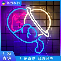 Книги Amazon Neon Lantern Maglined Book Light Classroom LED Light bedroom Bookstore Reading Room Library
