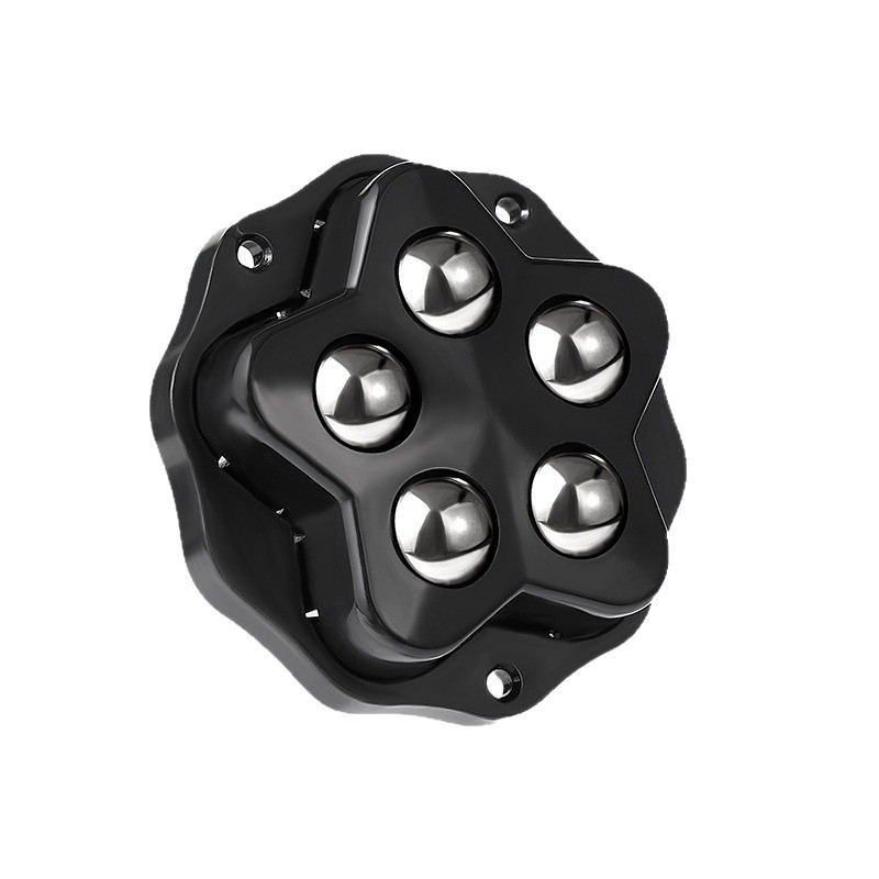 Nueva rueda universal sin agujeros pegar muebles acabado rodilla de bola móvil resistente al desgaste rodilla silenciosa al por mayor image 6
