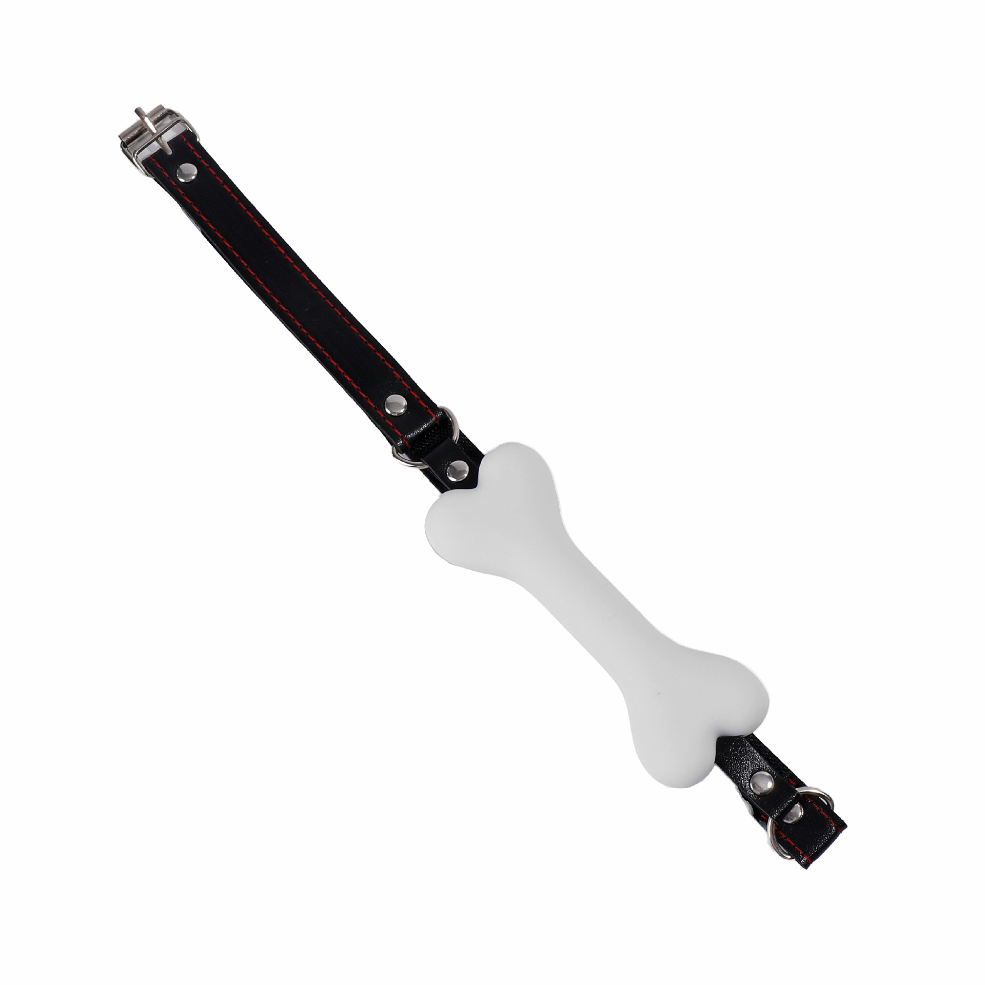 Silikonski čep za usta za odrasle, igračka za flert, za pse s kostima i kuglicama za odrasle_voghion.com