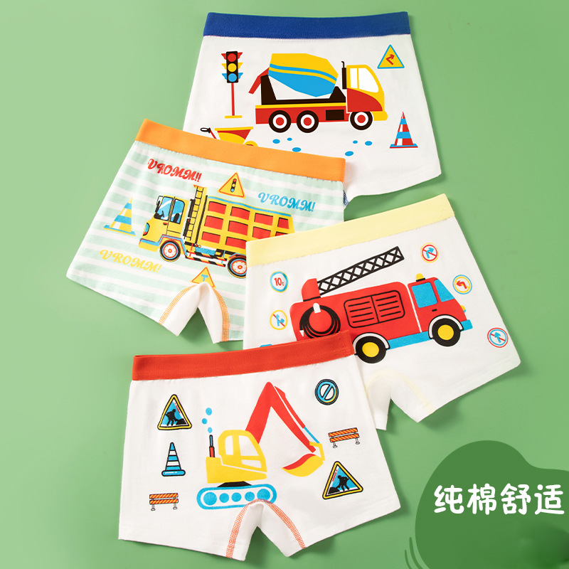 Ropa interior para niños pantalones cortos de boxeador para niños Clase de verano Pantalones cortos de boxeador de algodón puro al por mayor pantalones de adolescentes entrega de una sola pieza