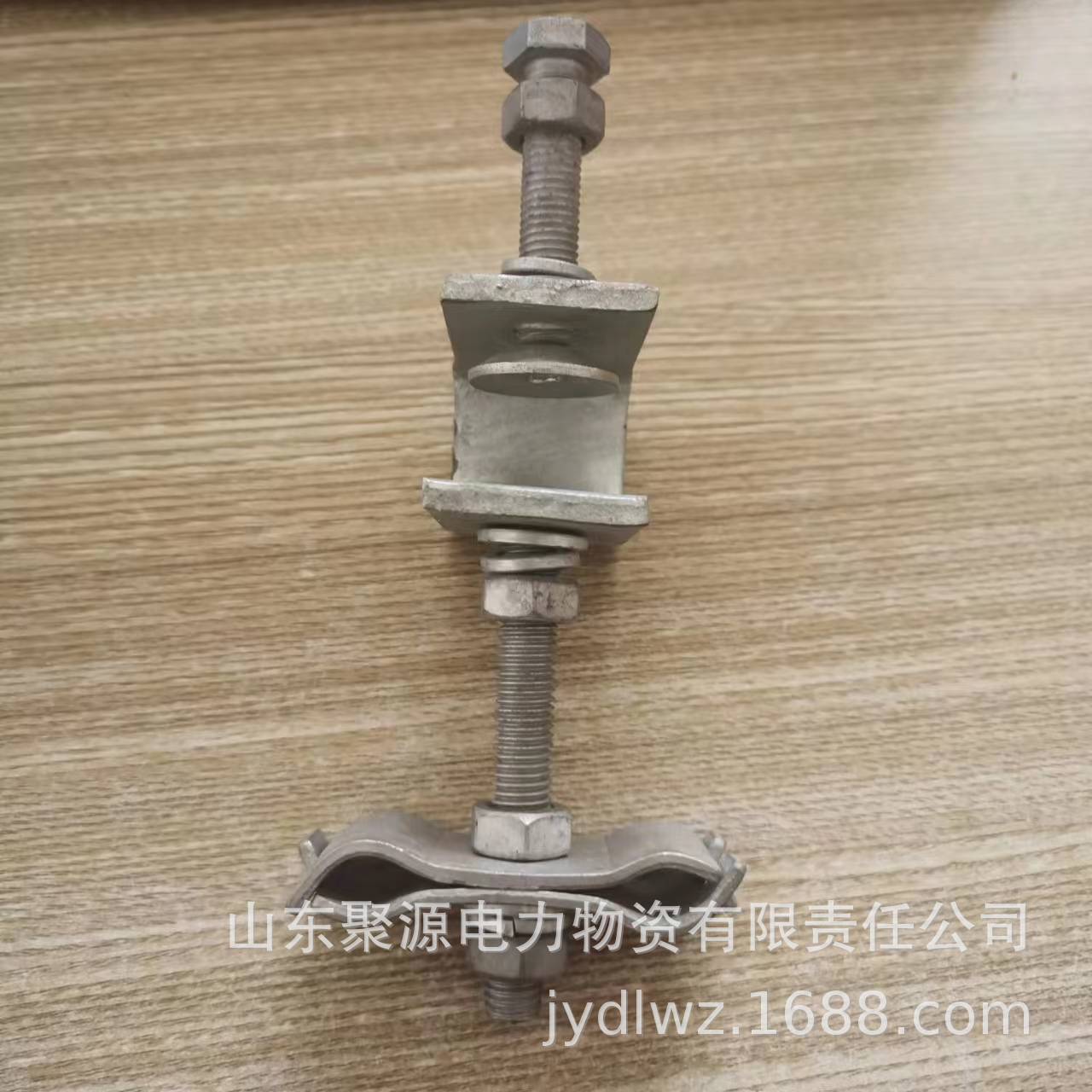 引下线夹光缆卡具 ADSS/OPGW塔用光缆固定金具热镀锌金具批发