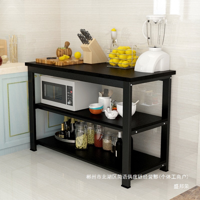 Fábrica directa de mesa de corte de cocina mesa de almacenamiento de cocina doméstica mesa de guía multifuncional mesa larga pequeña simple