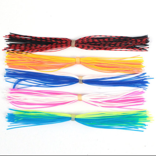 Fishing gear accessories silicone silk silicone skirt bionic water grass beard guy glue thread thunder frog silicone silk beard guy 40 pieces