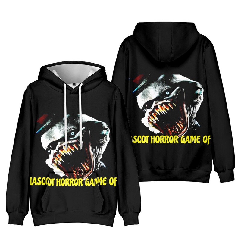 2026 New Horror Game Monster Print Hoodie Halloween Thriller Design Unisex Loose-Fit Top 2026 New Horror Game Monster Print Hoodie Halloween Thriller Design Unisex Loose-Fit Top