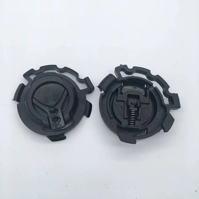 screw children knob cover – Dəbilqə (Kaska) aksesuarları - 04-three-gear-lens-fixed-base-pair-black
