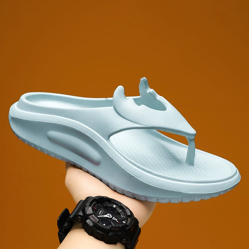 Парные тапочки Летний новый EVA толстая подошва фекалии противоскользящие тапочки домашние персонализированные шлепанцы трансграничные шлепанцы