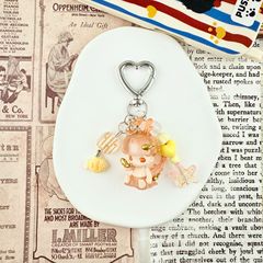 Jinyunlong dimoo 変更された赤ちゃん携帯電話チェーンバブル小さなキーホルダーオリジナル diy バックパックペンダント