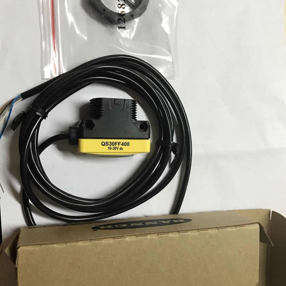 蒂森扶梯原装邦纳固定区域光电传感器QS30FF400 光栅原装进
