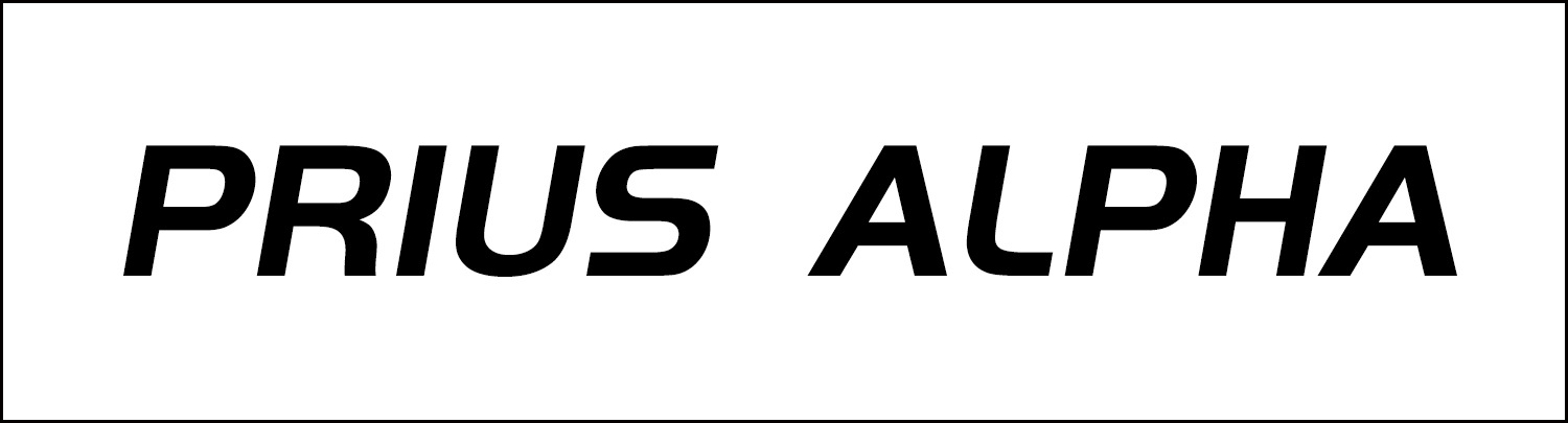 Suitable for Toyota Prius Alpha Alpha Window visor Prius Alpha window rain shield