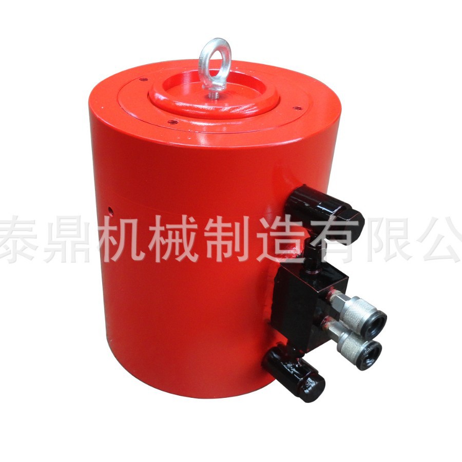 泰鼎带保压阀电动千斤顶，双作用千斤顶，超高压分离式千斤顶，
