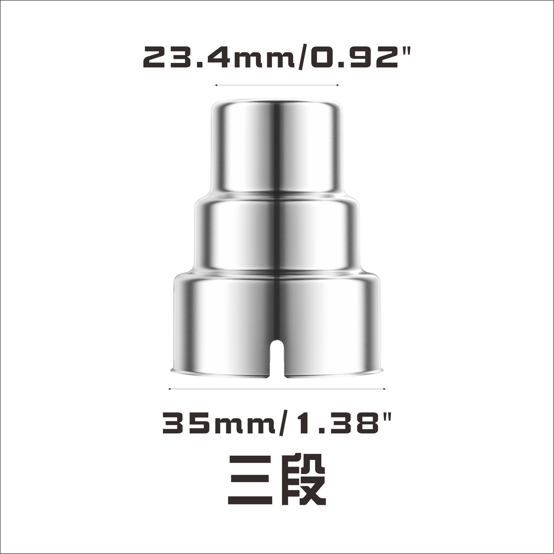 Fabricantes Preparar pistola de aire caliente boquilla de aire universal boquilla curva boquilla plana boquilla redonda boquilla plana boquilla larga boquilla plana de cinco secciones triángulo rascador