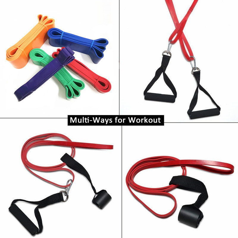 Elastic Band fitness hombres pecho músculo resistencia banda fuerza entrenamiento pista y campo tirar cuerda pull-up auxiliar banda de refuerzo
