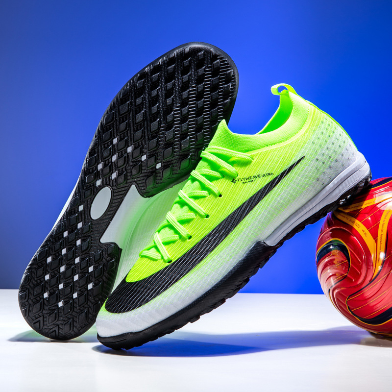 Zapatillas de Fútbol de Corte Bajo para Adultos y Jóvenes 17 Gamuza, TPU Transpirable para Entrenamiento de Fútbol image 8