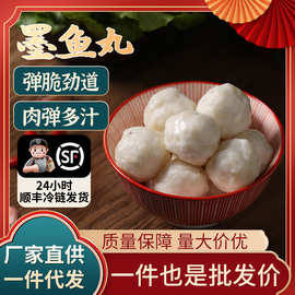 墨鱼丸特色火锅丸子 速冻半成品 小吃店餐饮商用低盐鲜爽厂家供应