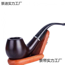 烟斗全套男士老式传统石楠木烟袋锅旱烟杆过滤烟斗配件烟斗烟枪