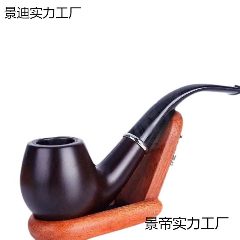烟斗全套男士老式传统石楠木烟袋锅旱烟杆过滤烟斗配件烟斗烟枪