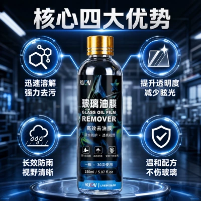Car Glass Oil Film Polishing Liquid, Glass agent