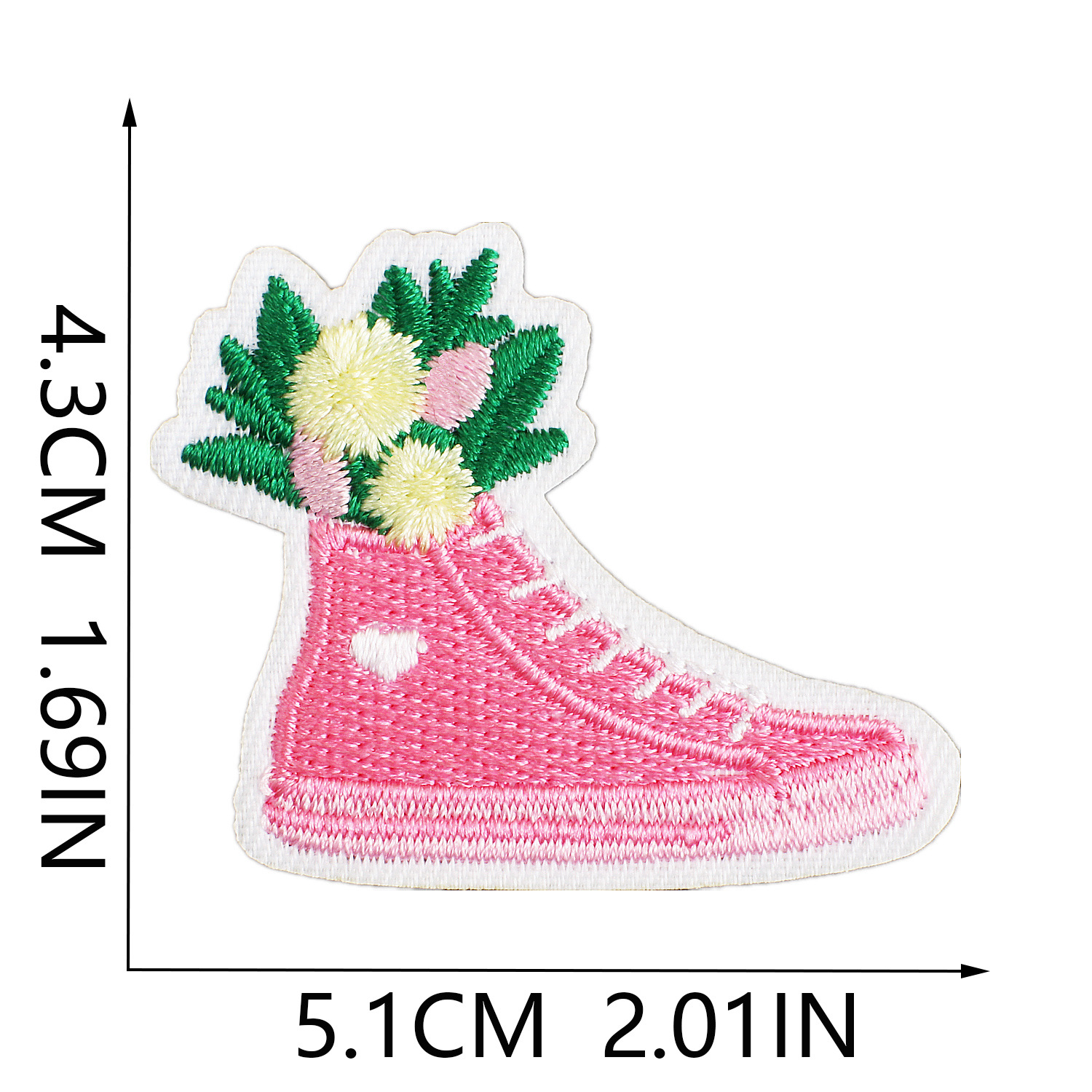 3g Weight Clothing Sticker Patches Classification 1 Piece Quantity Dacron thread Material Valentine'S Day Festival Heart Shape Pattern Casual, Elegant, Lady Style Embroidery Craft 1 Piece Casual Elegant Lady Heart Shape Dacron Thread Clothing Sticker Patches 6