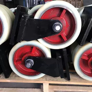 厂家专业生产双排重型尼龙轮超重型尼龙轮重型聚氨酯轮超重型PU轮