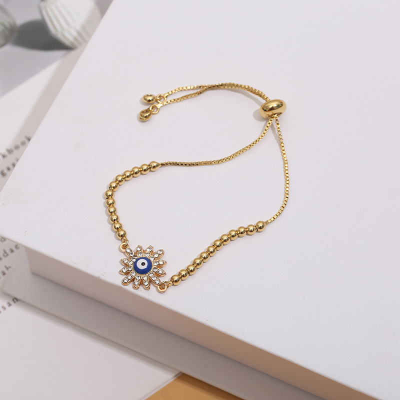 Lucky Red String Evil Eye Protection Bracelet Minimalist Style_voghion.com