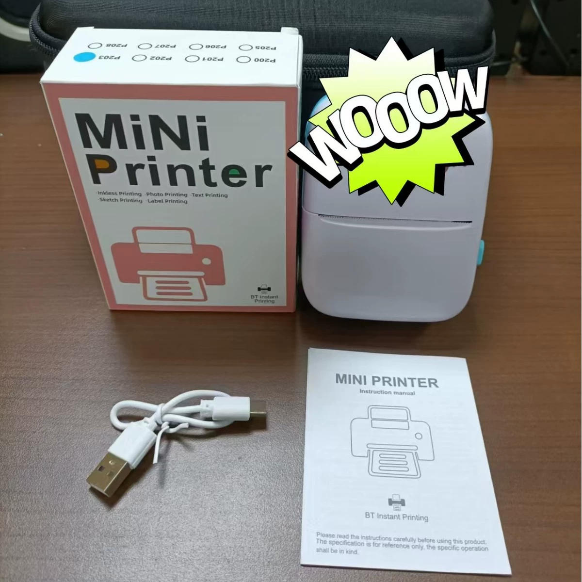 Портативный карманный умный принтер (ручной)