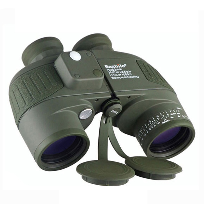 Boshile 10x50 Outdoor Binoculars Waterproof Hd With Compass Rangefinder_voghion.com