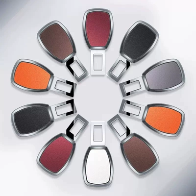 Other Automotive Interior Supplies – Lock Buckle, Anti-Strangling - black-silver-blank-without-without-logo