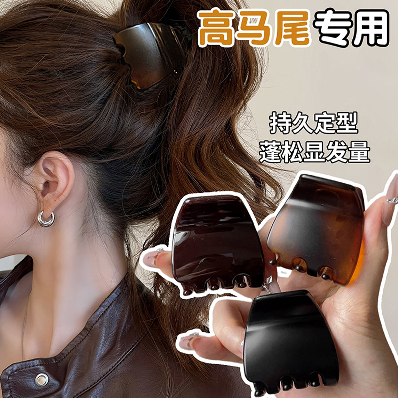 Pinza de Tiburón para Coleta Alta Accesorios de Cabello para Mujer