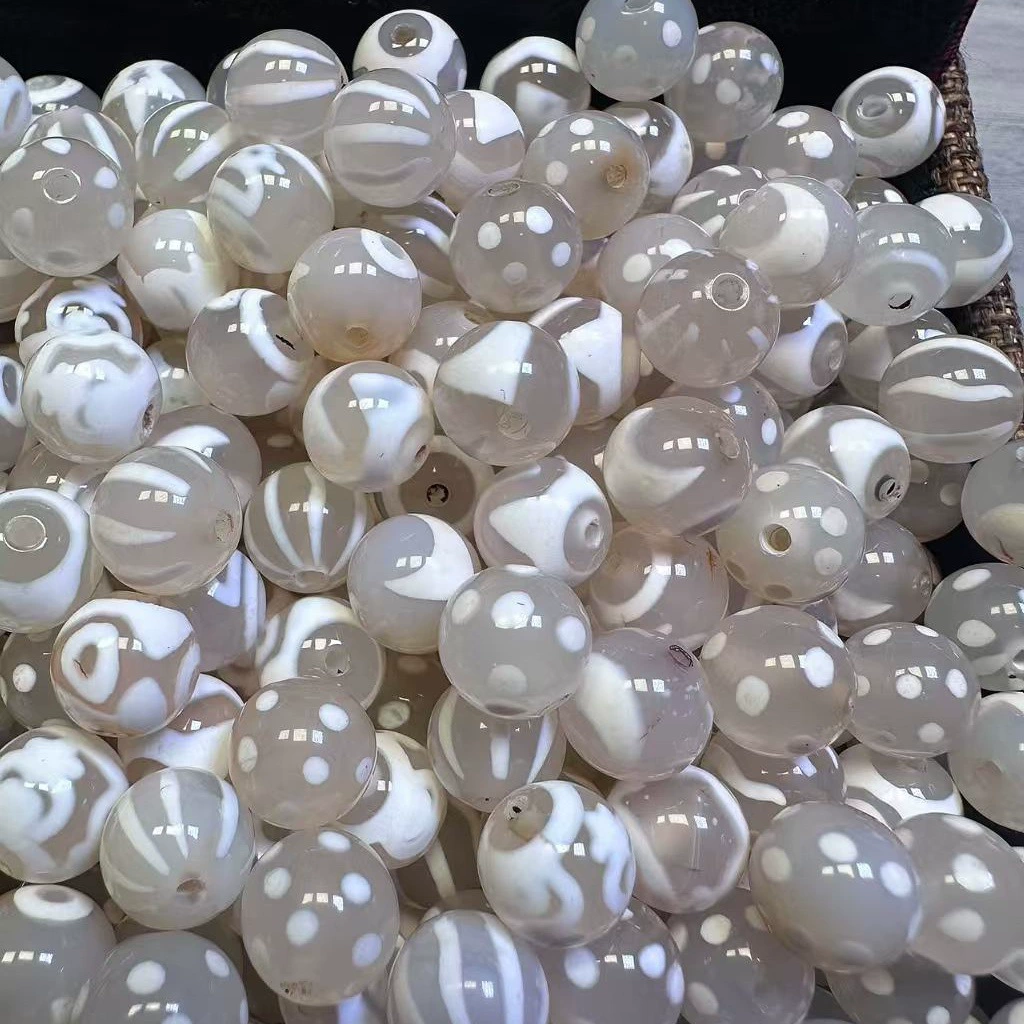 Фабрика оптовая натуральный агат 10 мм с высокой яркой поверхностью