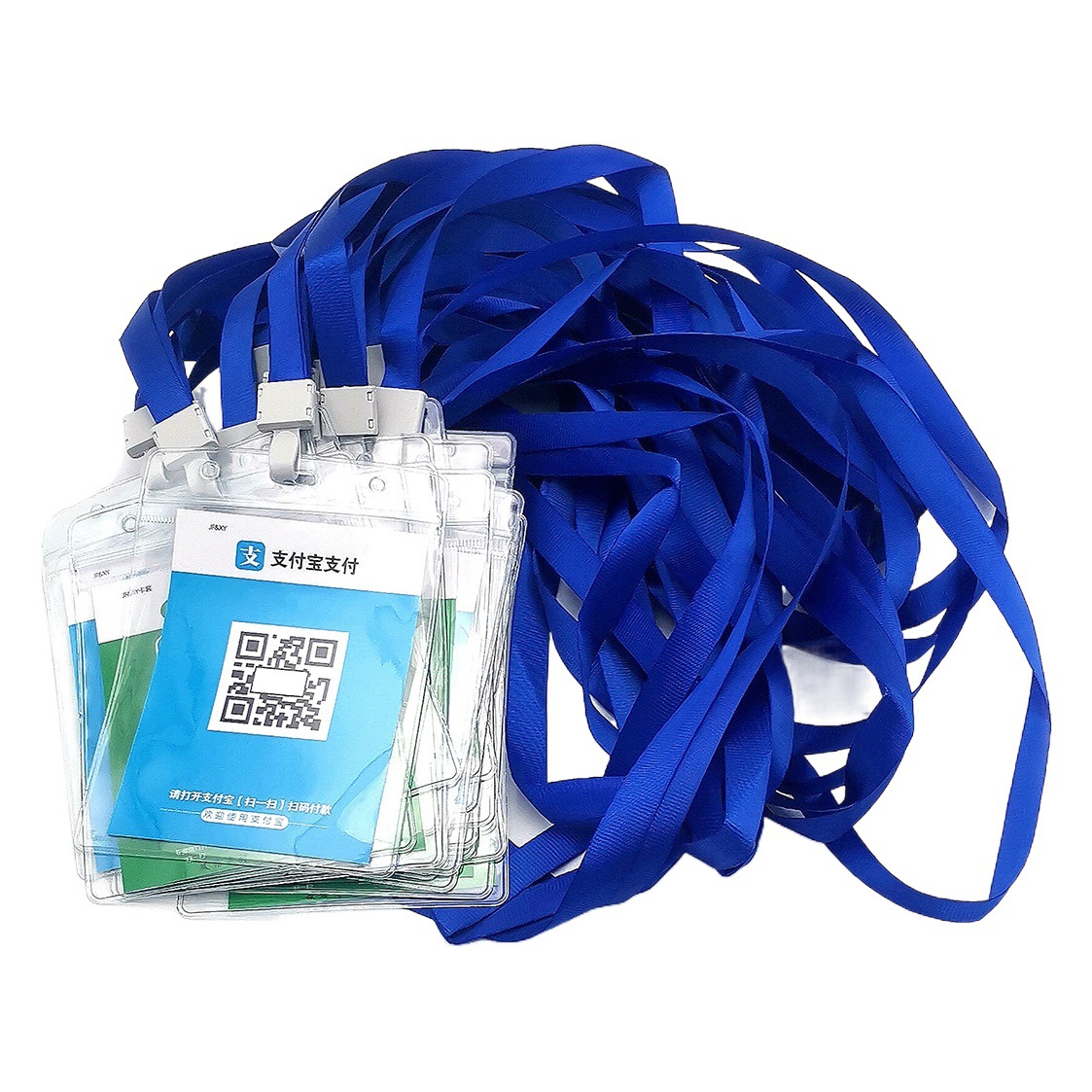A1037 certificado transparente conjunto cordón estudiante campus multi-Tarjeta tarjeta de autobús cubierta de dibujos animados Halter pecho tarjeta cubierta protectora