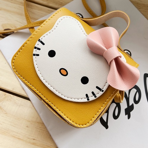 New  Korean Style Cute Cat Children's Small Backpack Mini Crossbody Bag Shoulder Bag Decorative Pocket Money Purse