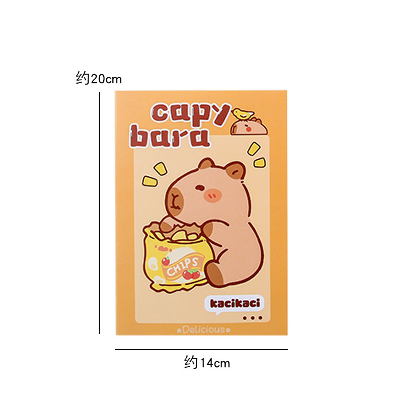 Dibujos animados lindo libro de línea horizontal pequeño premio para estudiantes cuaderno A5 engrosamiento bloc de notas B5 diario portátil al por mayor