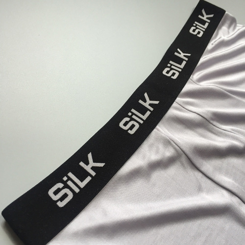 High-end mulberry silk men's silk underwear, mid-waist sports boxer briefs, comfortable, loose and breathable shorts for men