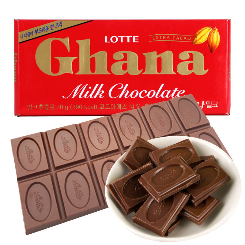 롯데 밀크초콜릿 70g/빨간박스