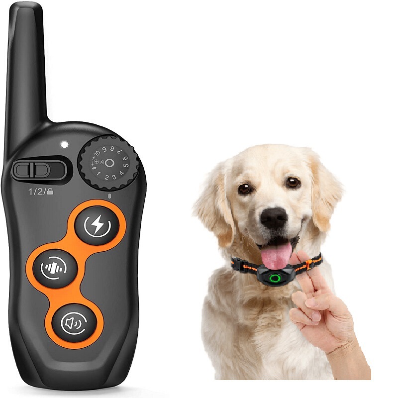 Amazon Best Selling Remote Control Dog Training Device Electronic Collar 600m Remote Control Training Bark Stopper Waterproof Dog Training Device