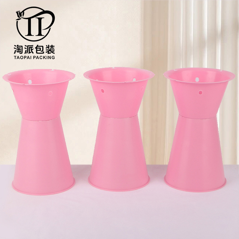 箭筒包花神器方墩墩小号加高插花花托固定小香风包花神器整件批发