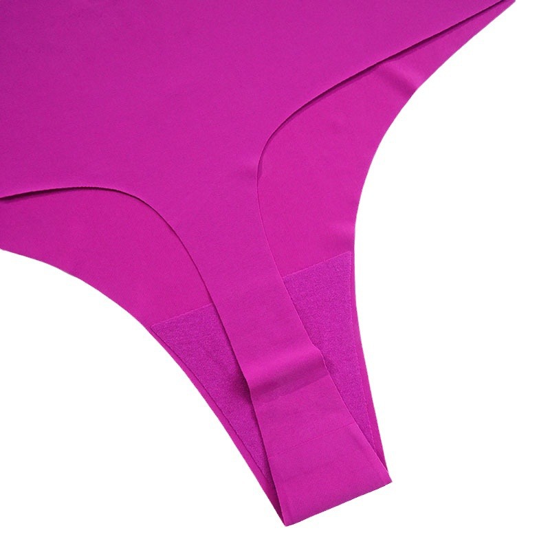 Europa y América sexy transpirable thongs de algodón entrepierna una pieza de cintura alta deportivo sin marcas de tamaño grande T pantalones íntimas mujeres