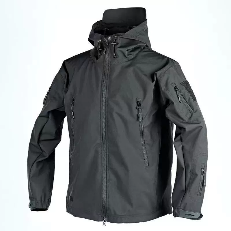 Куртка Travel Tactical, акула, тонкий камуфляжный плащ с капюшоном