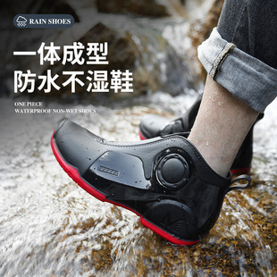 Dropshipping Cross-Border Low-Top Rain Boots for Men, Outdoor Waterproof Shoes, Non-Slip, Fashionable Kitchen Work Shoes, Fishing Car Wash Rubber Shoes