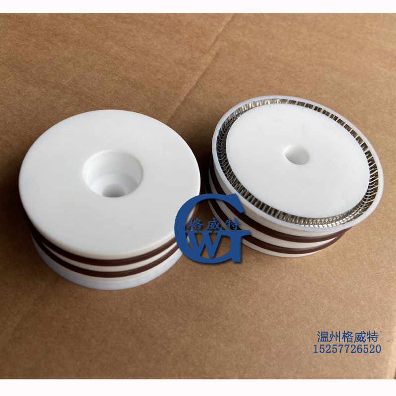 骨架型活塞 高温灌装活塞 龙骨活塞 活塞定制 耐磨四氟活塞头带杆